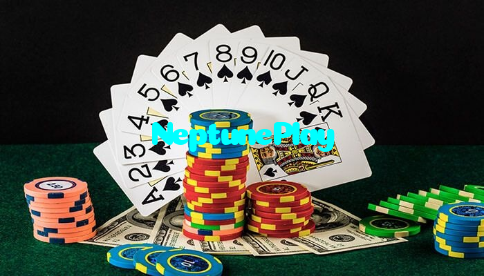 NeptunePlay casino presented on mobile device in Pakistan with slots and live games